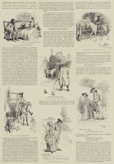 Eighteenth Century Studies, Old and New by Hugh Thomson